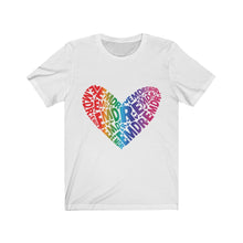 Load image into Gallery viewer, EMDR Heart Unisex Jersey Short Sleeve Tee