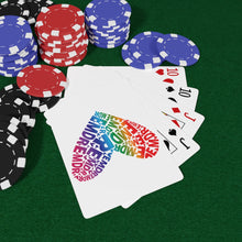 Load image into Gallery viewer, EMDR Heart Custom Poker Cards