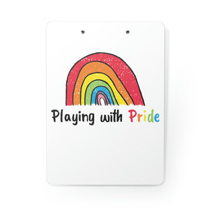 Playing with Pride Clipboard