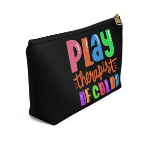 Play Therapist of Color Accessory Pouch w T-bottom