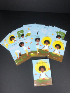 Sun Salutations Flash Cards and Story