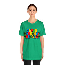 Load image into Gallery viewer, Super Sandtray Therapist Unisex Jersey Short Sleeve Tee