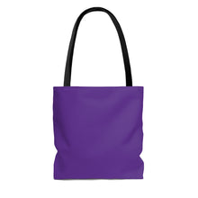 Load image into Gallery viewer, Purple Sandtray Therapist Tote Bag