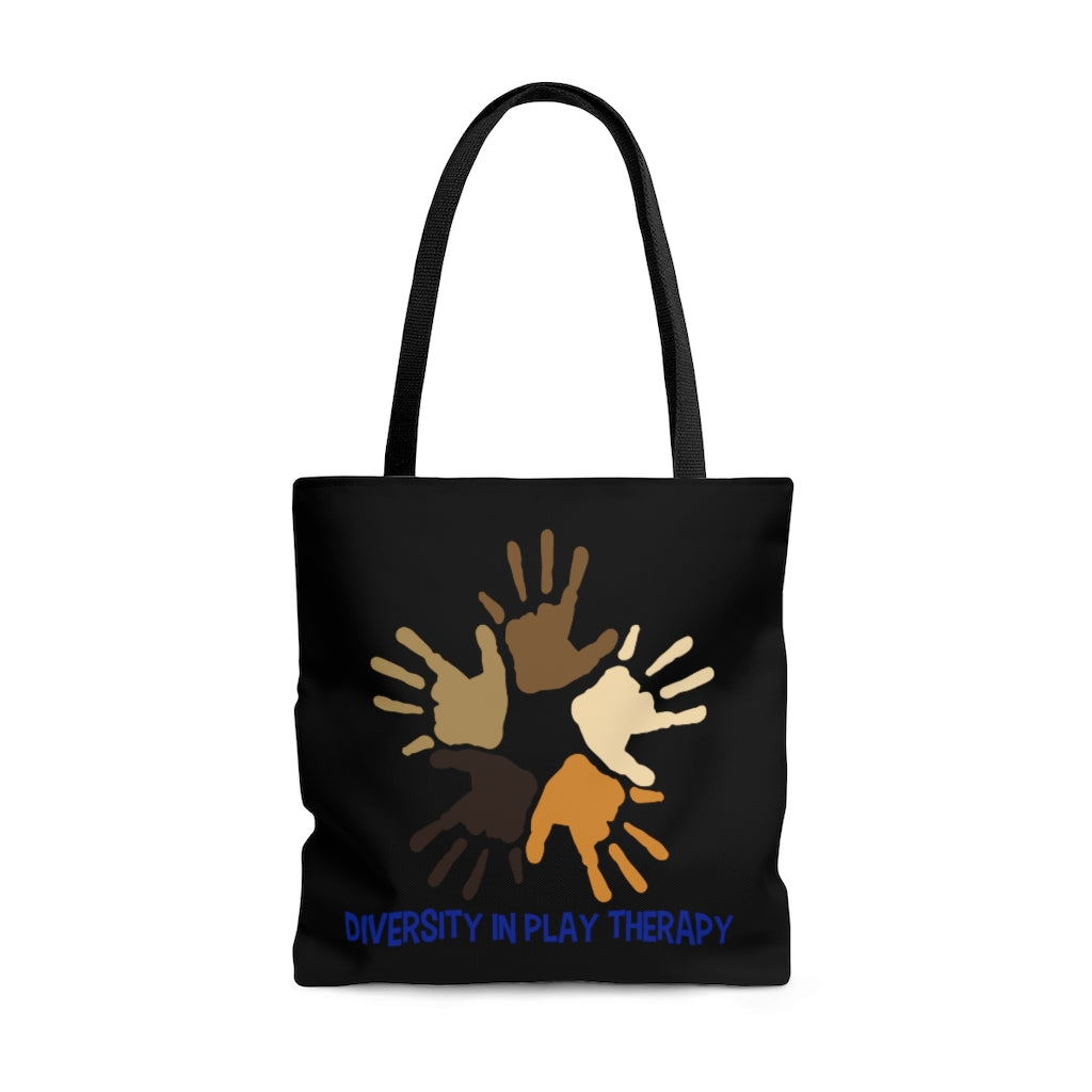 Diversity in Play Therapy Black Tote