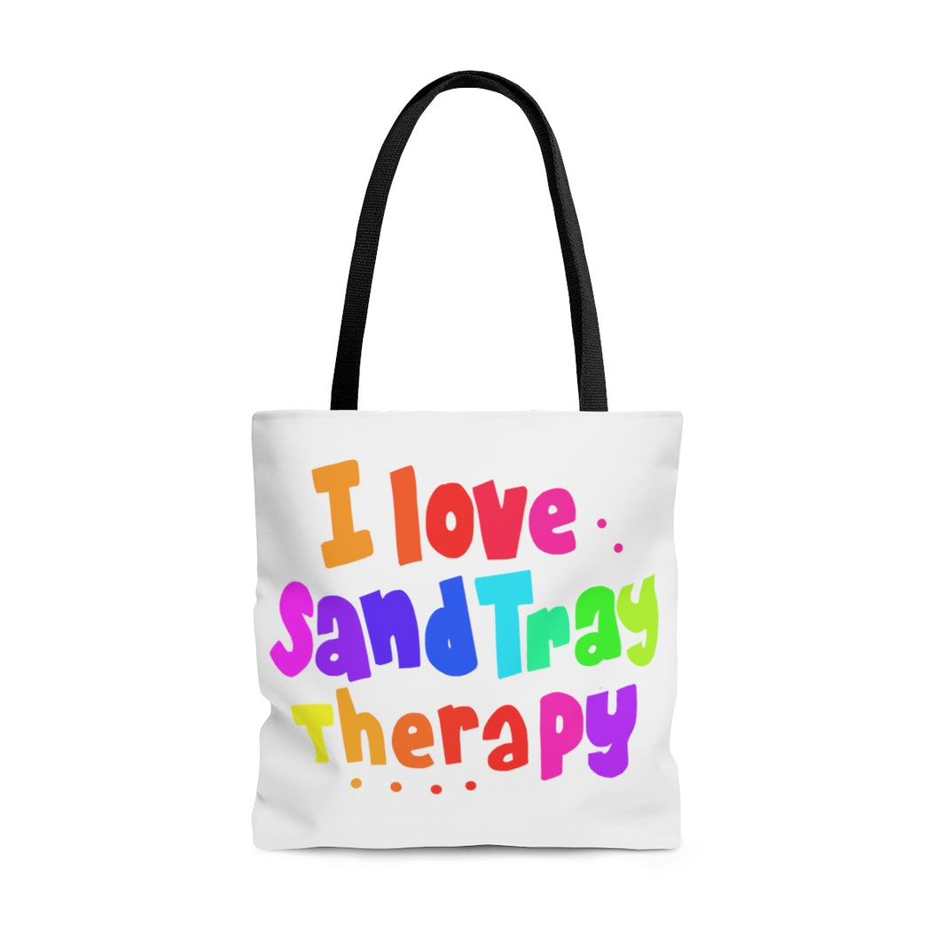 I Love SandTray Therapy Tote Bag