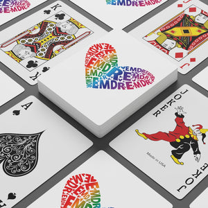 EMDR Heart Custom Poker Cards