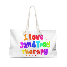 Load image into Gallery viewer, I love Sand Tray Weekender Bag