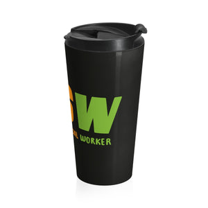LCSW  Stainless Steel Travel Mug