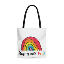 Load image into Gallery viewer, Playing with Pride  Tote Bag