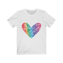 Load image into Gallery viewer, Sandtray Heart Unisex Jersey Short Sleeve Tee