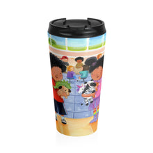 Load image into Gallery viewer, Elizabeth Makes a Friend Stainless Steel Travel Mug