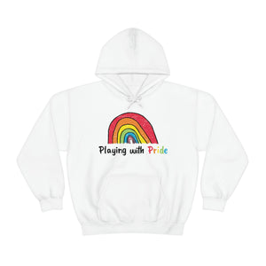 Playing with Pride Unisex Heavy Blend™ Hooded Sweatshirt