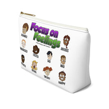 Load image into Gallery viewer, Focus on Feelings Accessory Pouch w T-bottom