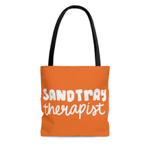 Load image into Gallery viewer, Organge Sandtray Therapist Tote Bag