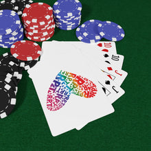 Load image into Gallery viewer, RPTS Heart Custom Poker Cards