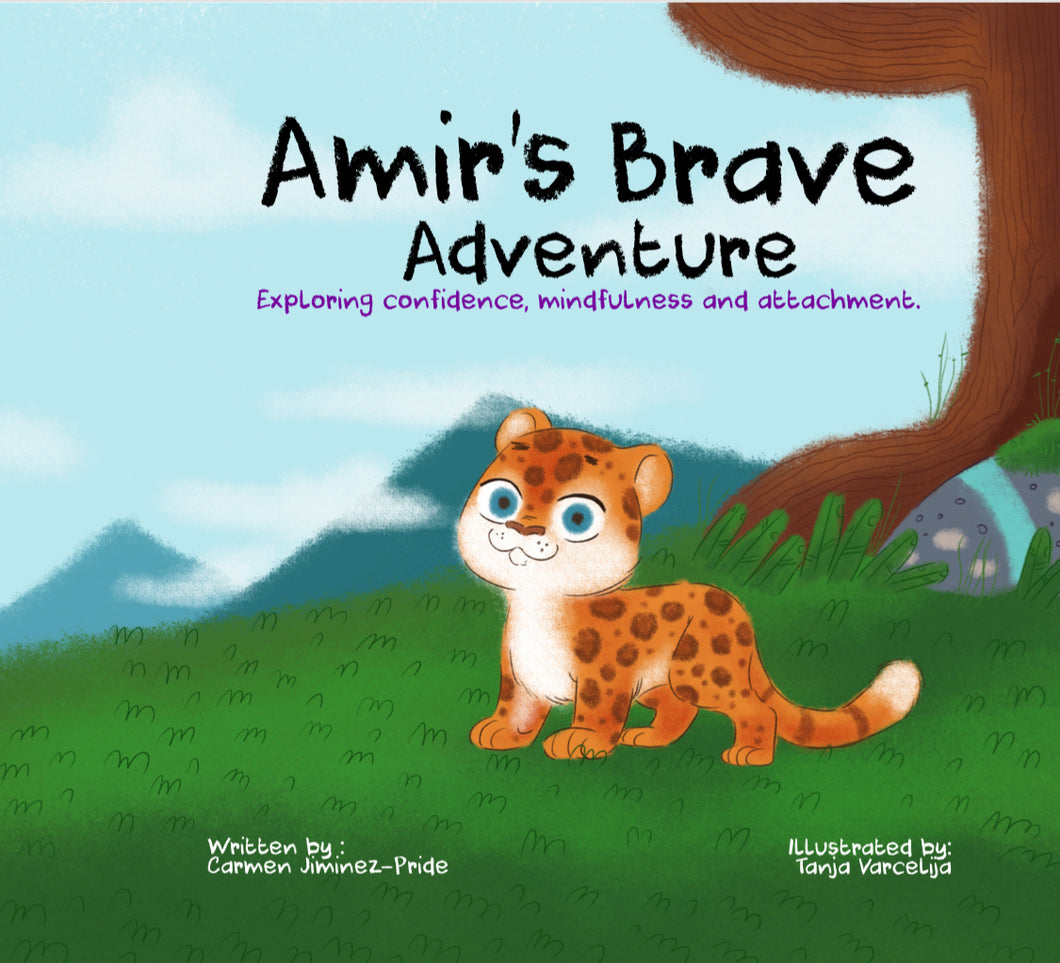 Hardcover  Amir's Brave Adventure Book
