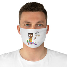 Load image into Gallery viewer, I loved Play Therapy Fabric Face Mask