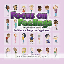 Load image into Gallery viewer, Focus on Feelings® Positive and Negative Cognitions Softcover Book