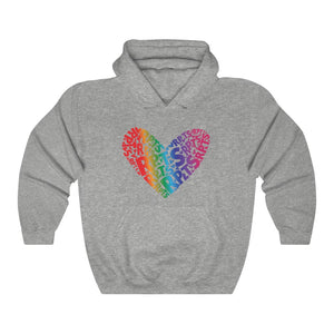 RPTS Heart  Unisex Heavy Blend™ Hooded Sweatshirt