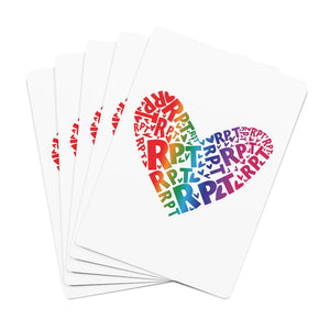 RPT Heart Custom Poker Cards