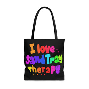 I Love SandTray Therapy Tote Bag