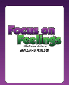 Flash Cards (with words) Focus On Feelings©