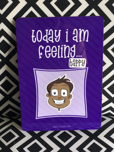 Feelings Board with Removable Faces
